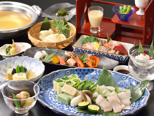 夏季限定!鱧しゃぶ会席